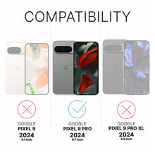 Load image into Gallery viewer, Inskin Screen Protector for Google Pixel 9 Series (2024) – 3-Pack Tempered Glass for Screen & 3-Pack for Camera Lens, Fingerprint ID Support, Plasma Coating, Case-Friendly Design