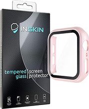 Load image into Gallery viewer, Inskin PC Case with Built-in Tempered Glass Screen Protector, fits Apple Watch Series 6/5/4/SE.