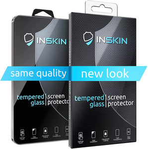 Inskin Screen Protector for Samsung Galaxy S20 FE (4G/5G, 2020) 6.5" - 2+2 Pack Tempered Glass for Screen and Camera Lens, Auto-Align Installation, Fingerprint Friendly, Long-Lasting Coating, Fits Cases