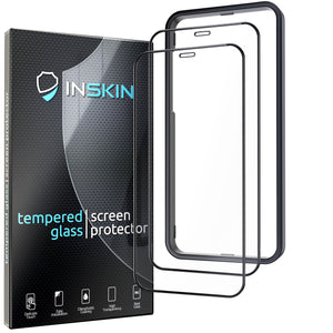 Inskin Anti-Glare Screen Protector for Apple iPhone 12 Pro Max 6.7 inch - 2-Pack, 9H Tempered Glass, Matte Finish