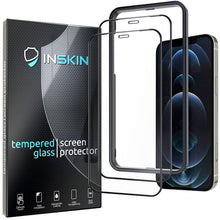 Load image into Gallery viewer, Inskin Anti-Glare Screen Protector for iPhone 12 / iPhone 12 Pro 6.1 inch - 2-Pack, 9H Tempered Glass, Matte Finish