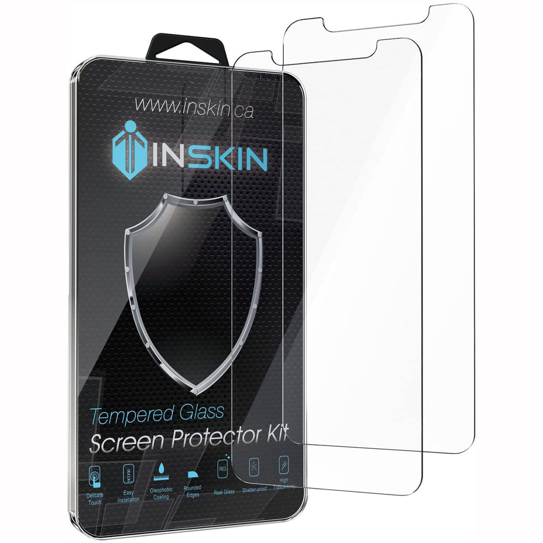 Inskin Case-Friendly Tempered Glass Screen Protector, fits Apple iPhone 12 Pro Max 6.7 inch. 2-Pack.