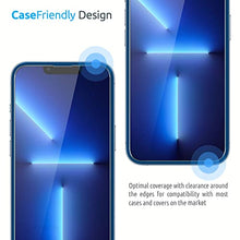 Load image into Gallery viewer, Inskin 2-in-1 [Screen and Rear Camera Lens] Tempered Glass Protector, fits Apple iPhone 13. 2+2 Pack with Application Frame.