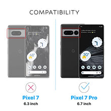 Load image into Gallery viewer, Inskin TPU (NOT Glass) Screen Protector and Tempered Glass Camera Lens Protector for Google Pixel 7 Pro 6.7 inch [2022] - 2+2 Pack, Fingerprint Compatible, Anti-Scratch, Self Healing Film
