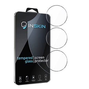 Inskin Tempered Glass Screen Protector, fits Samsung Galaxy Watch4 Classic [2021]. 3-Pack.