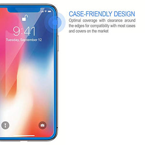 Inskin Case-Friendly Tempered Glass Screen Protector, fits Apple iPhone 11 Pro Max/XS Max 6.5 inch. 2-Pack.