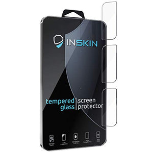 Inskin Tempered Glass Camera Lens Protector, fits Samsung Galaxy S21 Plus 5G SM-G996 6.7 inch [2021]. 3-Pack.