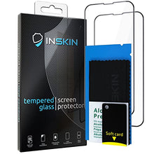 Load image into Gallery viewer, Inskin 2.5D Full Coverage Full Glue Tempered Glass Screen Protector, fits Apple iPhone 14/13/13 Pro. Jet-Black. 2-Pack.