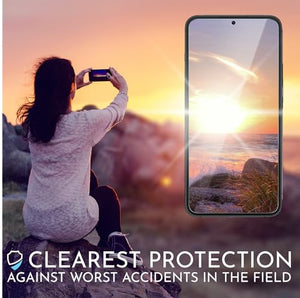 Inskin Tempered Glass Screen Protector for Motorola Edge 6.6 inch [2022] – 3-Pack, Ultra HD, Advanced Anti Fingerprint Plasma Coating, Case-Compatible