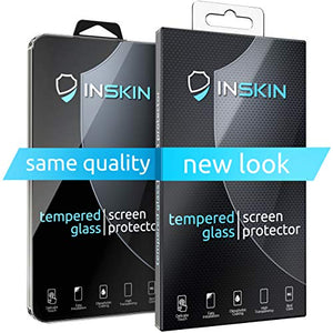 Inskin 2.5D Full Coverage Full Glue Tempered Glass Screen Protector, fits Samsung Galaxy A70 [2019] 6.7 inch. 2-Pack