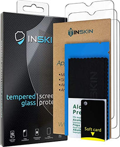 Inskin Tempered Glass Screen Protector, fits TCL 30 XE 5G 2022 6.52 inch - 3-Pack, HD Clear, Case-Friendly, 9H Hardness, Anti Scratch, Bubble Free Adhesive