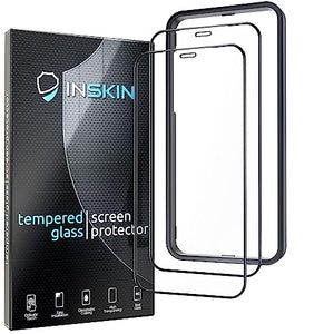 Inskin Anti-Glare Screen Protector for iPhone X/iPhone XS/iPhone 11 Pro 5.8 inch - 2-Pack, 9H Tempered Glass, Matte Finish