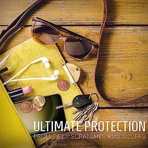 Inskin Anti Glare Screen and HD Clear Camera Lens Protector, fits Samsung Galaxy S23 5G 6.1 inch [2023] - 3+3 Pack, 9H Matte Tempered Glass Film, Fingerprint Unlock, Case-Friendly