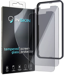 Inskin Privacy Screen Protector for iPhone 14 Plus (6.7 inch, 2022) - 2+2 Tempered Glass for Screen & Camera Lens, Auto-Align Installation, Ultra HD, Long-Lasting Plasma Coating, Fits Cases