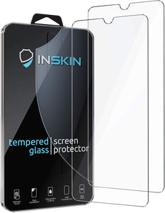 Inskin Case-Friendly Tempered Glass Screen Protector, fits Samsung Galaxy A12 / A13 5G / A32 5G / A02S / A02 / A03S / A03 6.5 inch. 2-Pack.