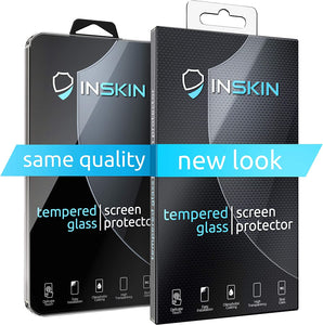 Inskin Case-Friendly Tempered Glass Screen Protector, fits Motorola Motorola Moto G Power 6.5 inch [2022]. 2-Pack.