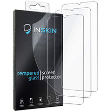 Load image into Gallery viewer, Inskin Tempered Glass Screen Protector for Samsung Galaxy A20 [2019] 6.4 inch – 3-Pack, Ultra HD, Advanced Anti Fingerprint Plasma Coating, Case-Compatible