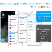 Load image into Gallery viewer, Inskin Tempered Glass Screen Protector for iPhone 11 Pro Max/Xs Max 6.5 inch – 3-Pack, Ultra HD, Advanced Anti Fingerprint Plasma Coating, Case-Compatible
