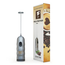 Load image into Gallery viewer, Inskin CoffeeMania Handheld Stainless Steel Milk Frother, Dual Speed Steamless Whisk for Latte, Cappuccino, Matcha, Hot Chocolate and More