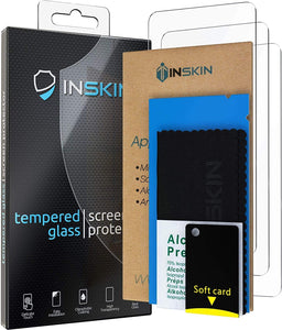Inskin Tempered Glass Screen Protector, fits Motorola Moto G Fast 6.4 inch [2020] - 3-Pack, HD Clear, Case-Friendly, 9H Hardness, Anti Scratch, Bubble Free Adhesive