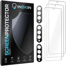 Load image into Gallery viewer, Inskin Screen Protector for Samsung Galaxy Z Fold 4 5G (7.6 inch, 2022) - 3+3 Tempered Glass for Outer Screen &amp; Camera Lens, Anti Fingerprint Plasma Coating, Fits Cases