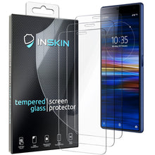 Load image into Gallery viewer, Inskin Tempered Glass Screen Protector, fits Sony Xperia 10 6.0 inch [2019] - 3-Pack, HD Clear, Case-Friendly, 9H Hardness, Anti Scratch, Bubble Free Adhesive