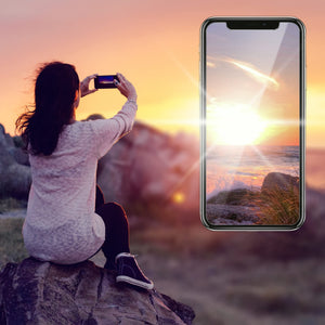 Inskin 2-in-1 Front and Back Tempered Glass Screen Protector, fits iPhone Xs Max [2018] 6.5 inch.