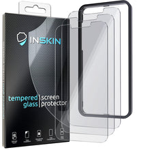 Load image into Gallery viewer, Inskin Privacy Screen Protector for iPhone 14/13/13 Pro 6.1 inch - 3-Pack, 9H Anti Spy Tempered Glass Film, Case Friendly