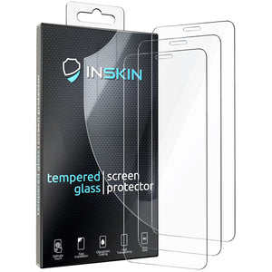 Inskin Tempered Glass Screen Protector, fits Sony Xperia 10 6.0 inch [2019] - 3-Pack, HD Clear, Case-Friendly, 9H Hardness, Anti Scratch, Bubble Free Adhesive