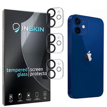 Load image into Gallery viewer, Inskin Camera Lens Protector for iPhone 11 6.1 inch/iPhone 12 Mini 5.4 inch - 3-Pack, 9H Tempered Glass Film Cover, HD Clear