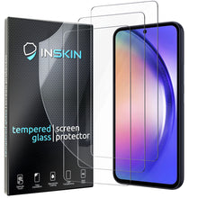 Load image into Gallery viewer, Inskin Tempered Glass Screen Protector for Samsung Galaxy A54 5G SM-A546 6.4 inch [2023] – 3-Pack, Ultrasonic Fingerprint Compatible, Advanced Plasma Coating, Case-Friendly