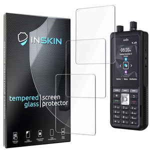 Inskin Screen Protector for Sonim XP5 Plus XP5900 2.8 inch [2022]- 3-Pack, 9H Tempered Glass, HD Clear, Case-Friendly